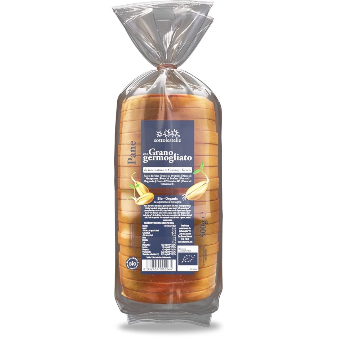 PANE CON GRANO GERMOGLIATO